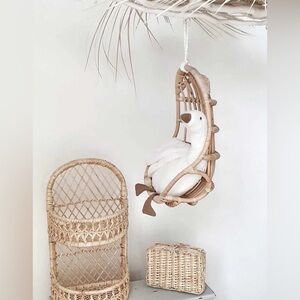 Rattan Haning Chair for Dolls - Poppie Toys